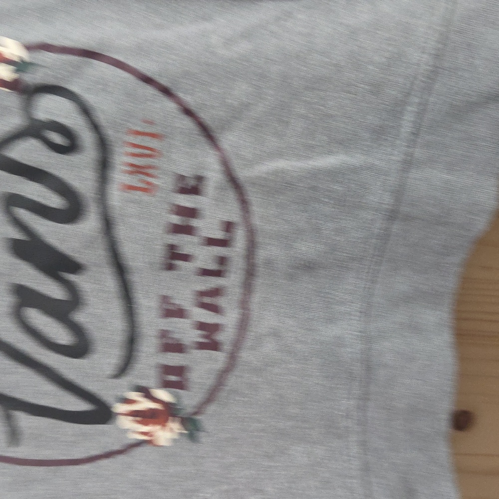 Vans Heather Gray Women's Sweatshirt - Picture 3 of 3